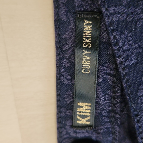 NWT Kim Kardashian Premium Denim Curvy Skinny Jeans Size 8 - Picture 6 of 9